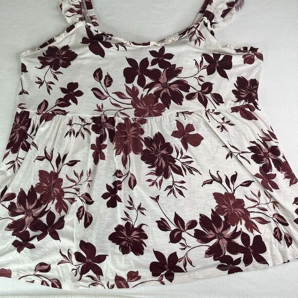 Torrid 3 Piece Bundle Super Soft Blue Baby Doll Top Striped V Neck Sleeveless - Picture 10 of 16